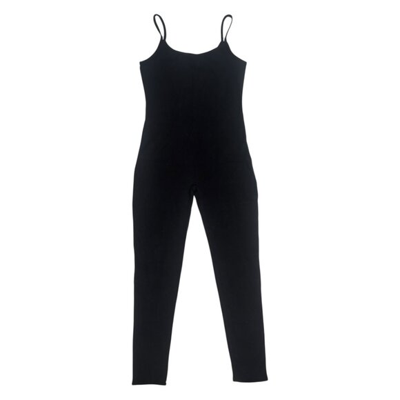 aerie Pants - Stretchy Black Women's Body Conforming Jumpsuit